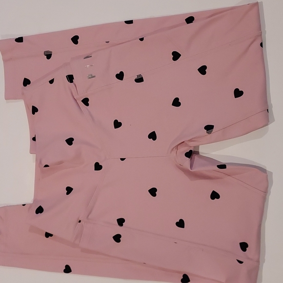 NWOT 2 Pair Women's Victoria's Secret Pink  Leggings Size S - Picture 2 of 14